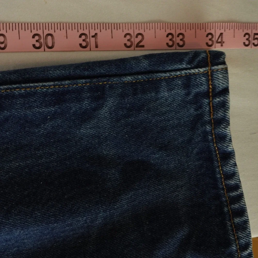 Levi's Japanese Jeans SZ 30/34 511 Selvedge Slim Fades Iconic Classic Casual